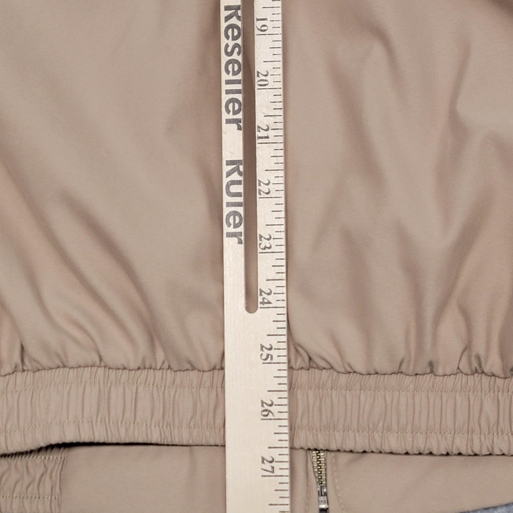 Polo Ralph Lauren Jacket Mens XL Beige Bi-Swing Bomber Collared Plaid Lined - Picture 10 of 15